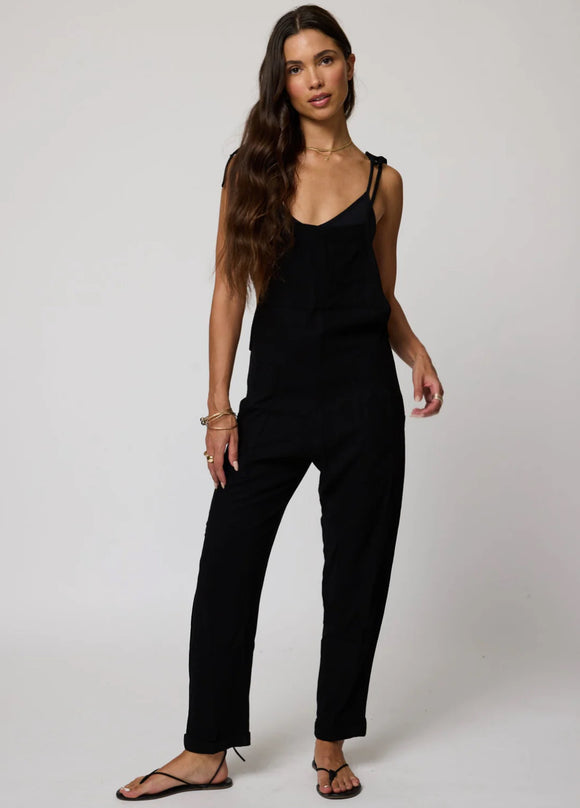 Some Beachy Overalls in Black - Romantiques