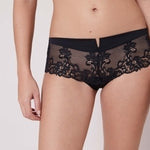 Saga Boyshort In Black