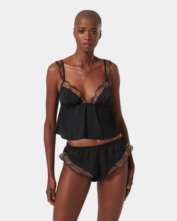 Marabel Luxury Satin Cami and Short Set