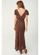 Spell Melody Bias Maxi Dress in Antique Walnut