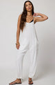 Some Beach Overall in White - Romantiques