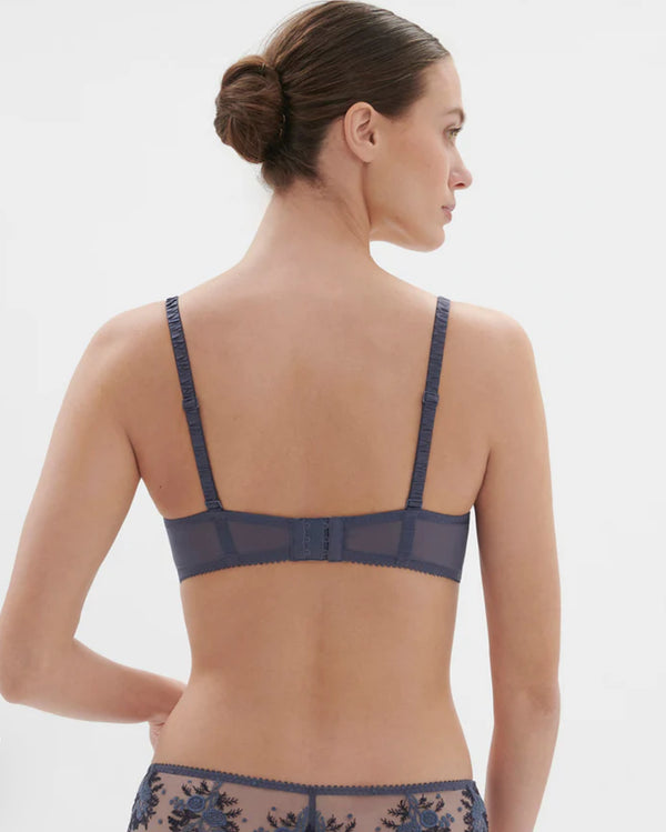 Simone Perele Intrigue Demi Cup Bra in blue