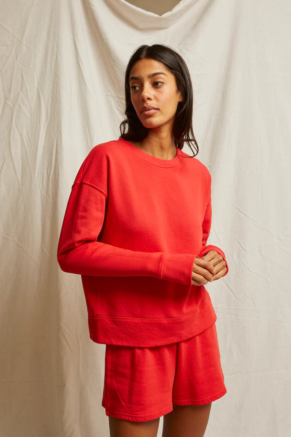 Layla Terry Short in Poppy Red - Romantiques