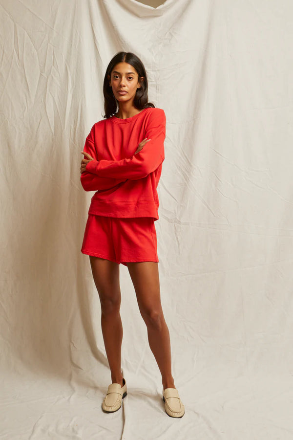 Layla Terry Short in Poppy Red - Romantiques