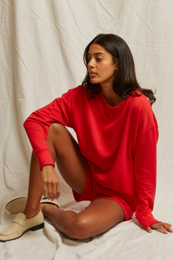 Layla Terry Short in Poppy Red - Romantiques