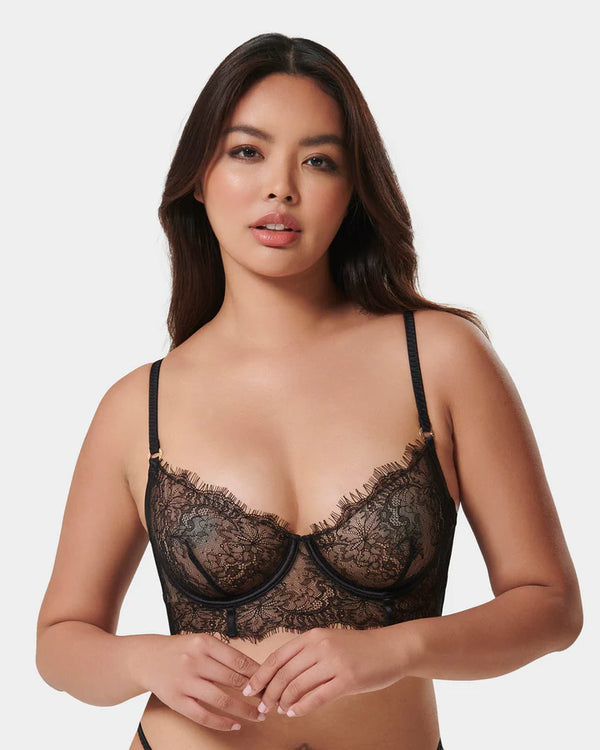 Camelia Wired Bra in Black