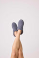 PJ Salvage Cable Knit Slide in Charcoal