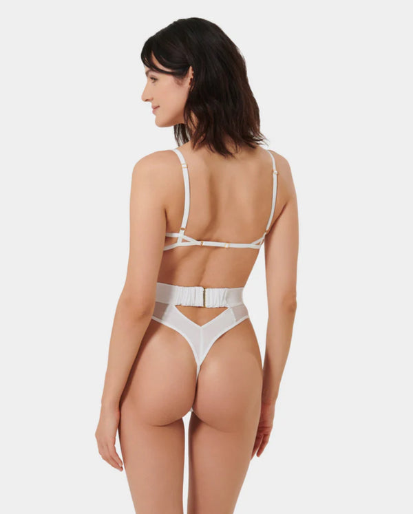 Orla Wired Bodysuit in White