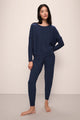 Eberjey Softest Sweats Pullover in Navy