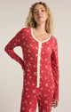 Fa La La Onesie in Haute Red