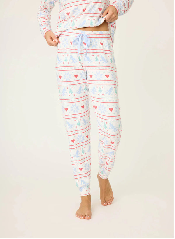 Après All Day Jammie Pant in Snowflake