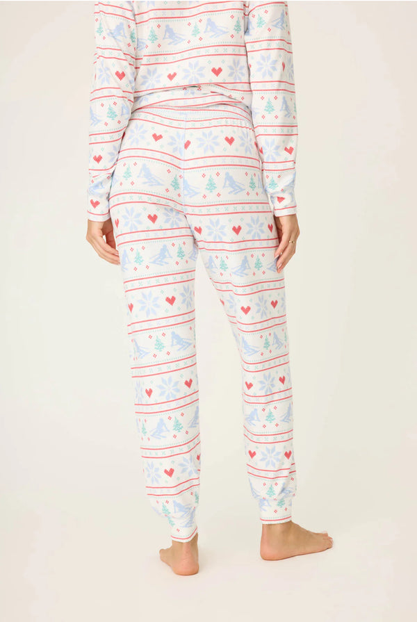 Après All Day Jammie Pant in Snowflake