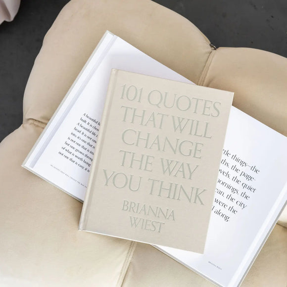 101 Quotes That Will Change the Way You Think Table Book