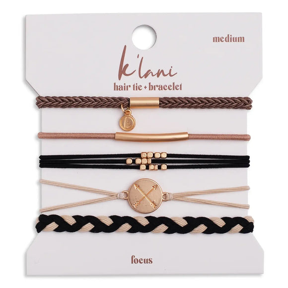 K’lani Focus Hair Tie/Bracelet