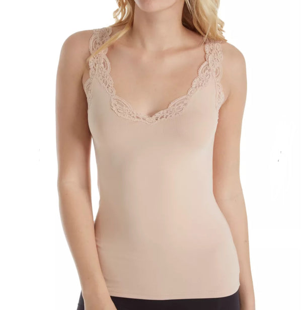 Only Hearts Delicious with lace tank In Nude