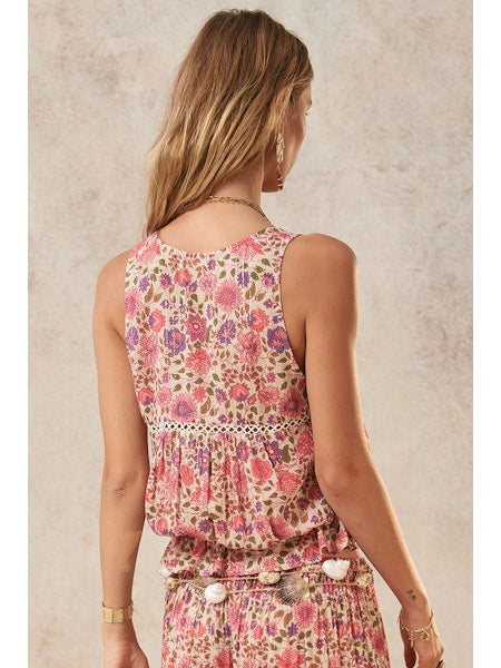 Elysian Cami in Petunia - Romantiques