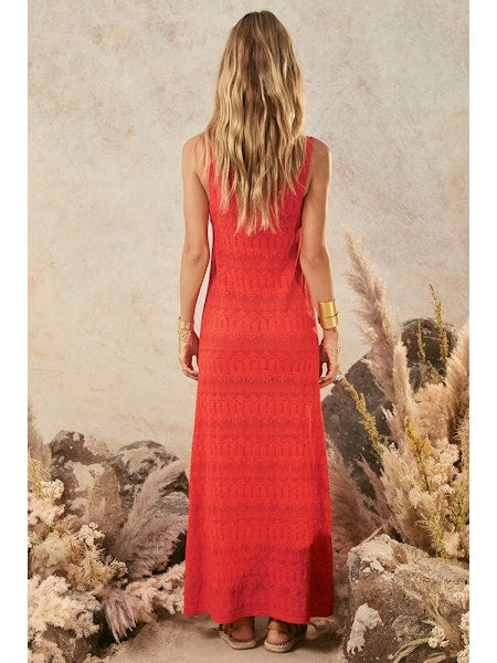 Siesta Maxi Dress in Chili - Romantiques