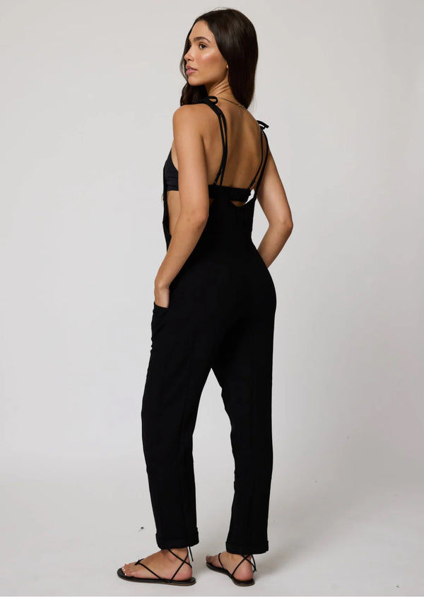 Some Beachy Overalls in Black - Romantiques