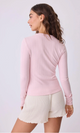 Back to Basics Long Sleeve Top in Pink