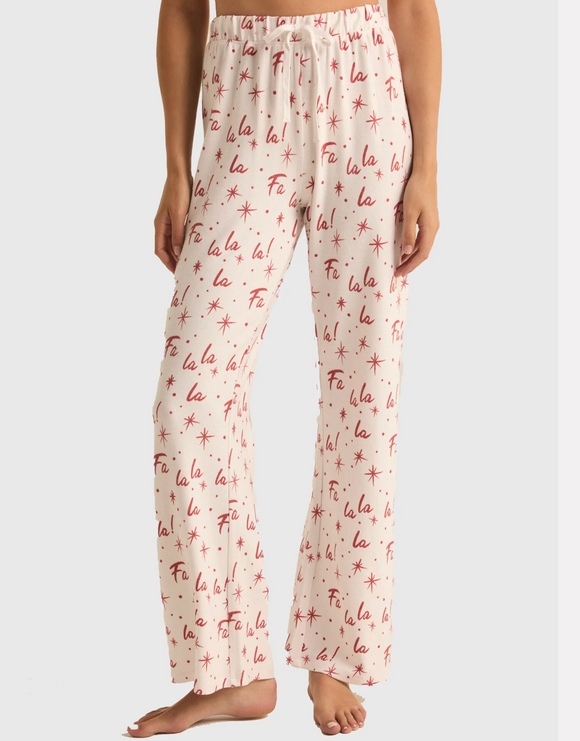 Fa La La Pant in White