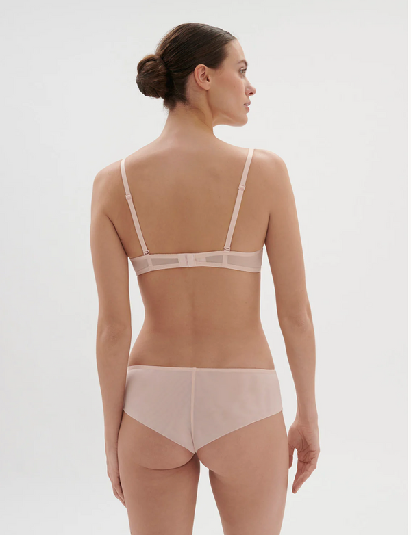 Simone Perele Singuliere Boyshort in Petal Powder