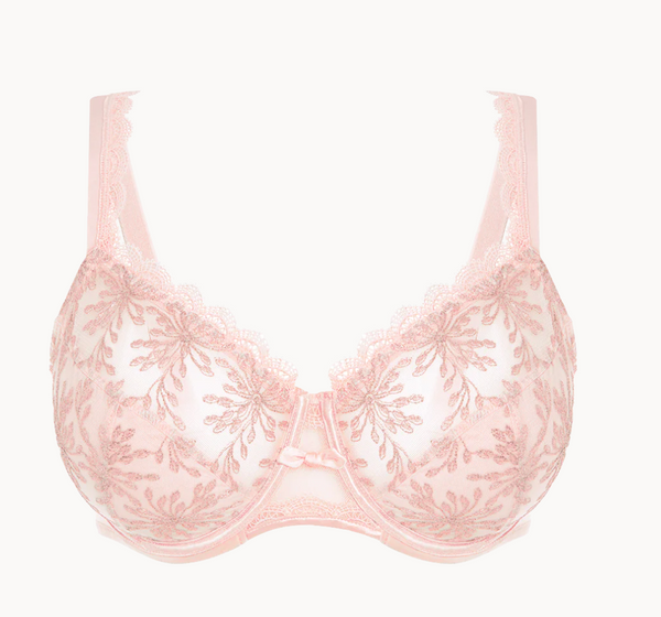 Simone Perele Singuliere Full Cup Bra in Petal Powder