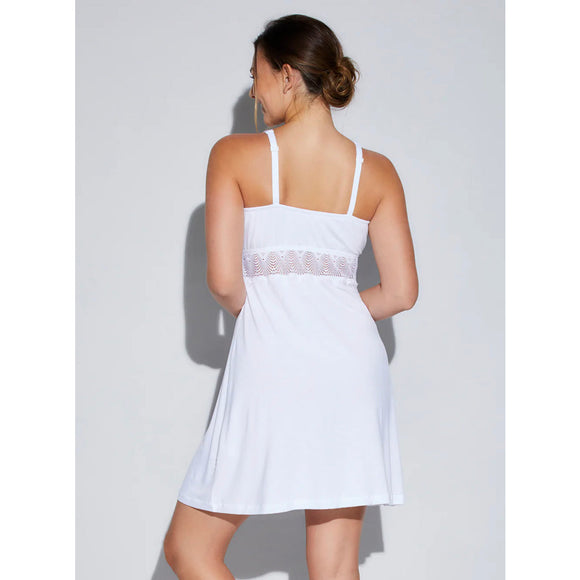 Allure Curvy Chemise in White